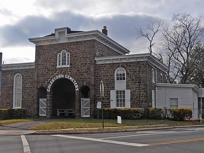 gatehouse at colestown cemetery cherry hill