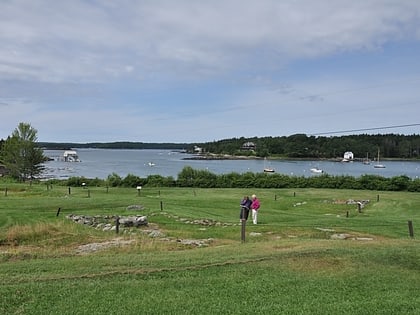 colonial pemaquid state historic site new harbor