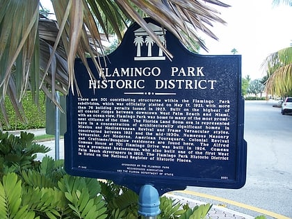 flamingo park historic residential district west palm beach