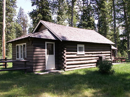 district historique de logging creek ranger station