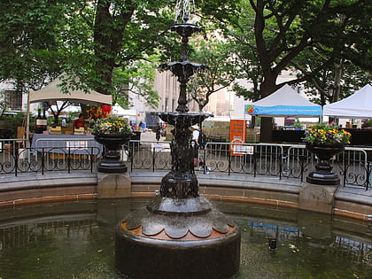 madison square park fountain nueva york