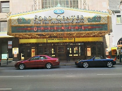 ford center for the performing arts oriental theatre chicago