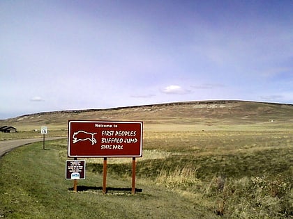 first peoples buffalo jump state park great falls