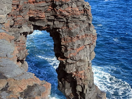 holei sea arch park narodowy wulkany hawaii