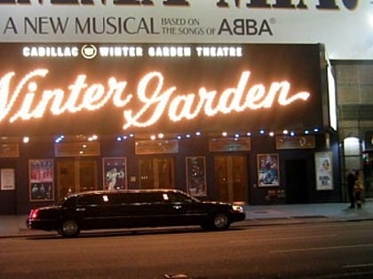 winter garden theatre new york city