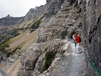 highline trail glacier nationalpark