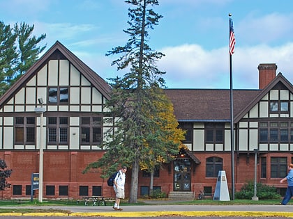 college club house and gymnasium houghton