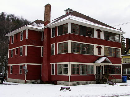 cottage row historic district saranac lake