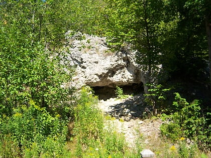 skull cave ile mackinac