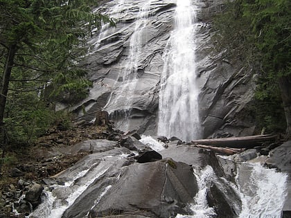 bridal veil falls mount baker snoqualmie national forest
