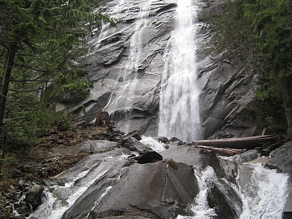 bridal veil falls foret nationale du mont baker snoqualmie