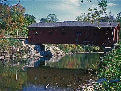 arlington green covered bridge bosque nacional green mountain