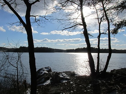 aaron river reservoir wompatuck state park