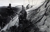 construction of mount rushmore