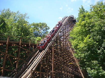 The Beast Roller Coaster