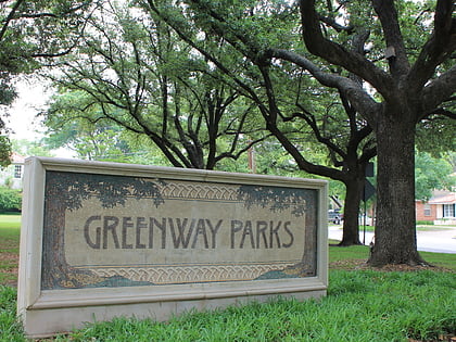 greenway parks historic district dallas