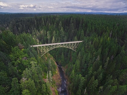 high steel bridge foret nationale olympique