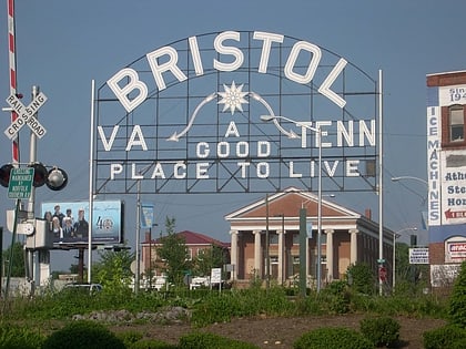 bristol virginia tennessee slogan sign