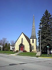 st agnes by the lake episcopal church algoma