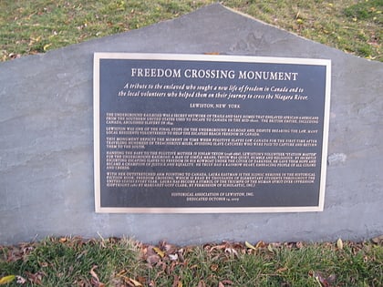 freedom crossing monument lewiston