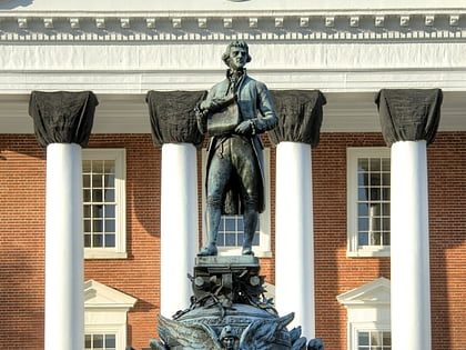 statue of thomas jefferson charlottesville