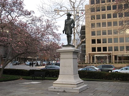 statue of john aaron rawlins washington