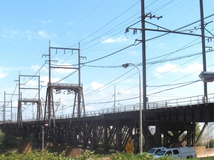 schuylkill arsenal railroad bridge philadelphie