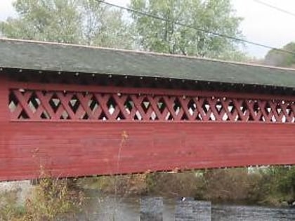 burt henry covered bridge bennington