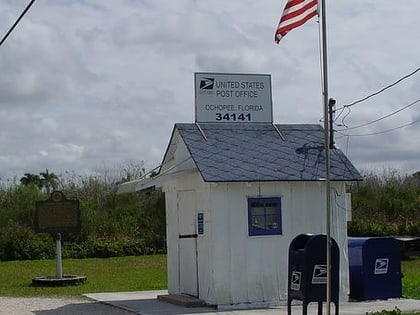 ochopee post office reserve nationale de big cypress