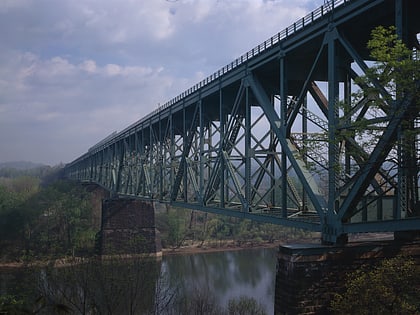 bessemer lake erie railroad bridge allegheny islands state park