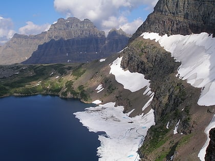 sue lake park narodowy glacier