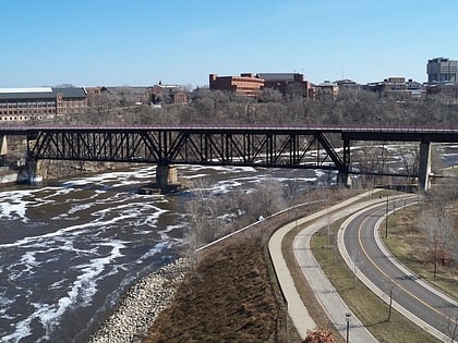 northern pacific bridge number 9 mineapolis