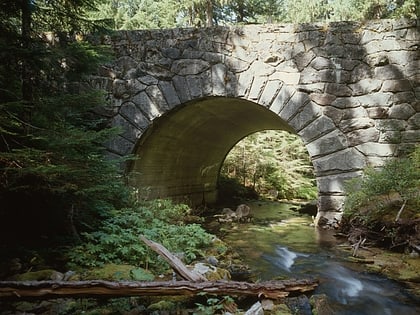 st andrews creek bridge parque nacional del monte rainier