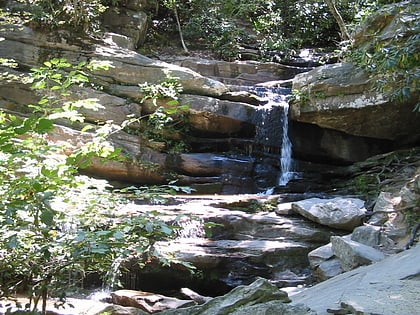 hidden falls hanging rock state park