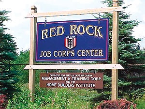 red rock job corps center park stanowy ricketts glen