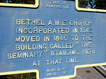 bethel ame church and manse huntington