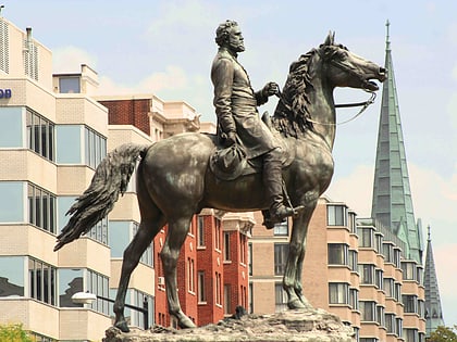 equestrian statue of george henry thomas washington d c