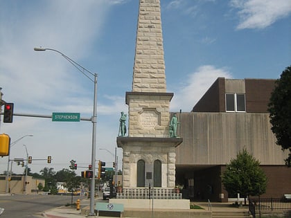 soldiers monument freeport