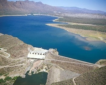 horseshoe dam foret nationale de tonto