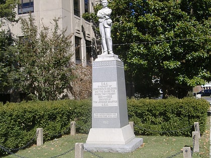 confederate soldier monument in caldwell princeton