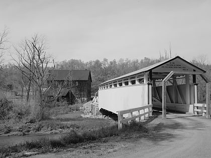 jacksons mill covered bridge breezewood