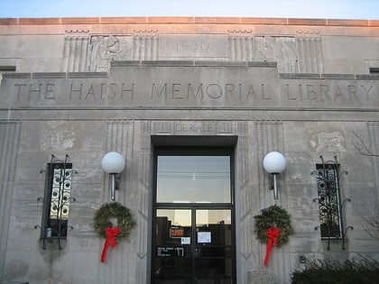 haish memorial library dekalb