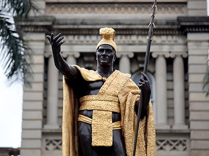 statuen von kamehameha i honolulu