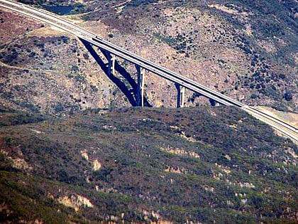 pine valley creek bridge foret nationale de cleveland