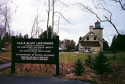 eagle bluff lighthouse park stanowy peninsula