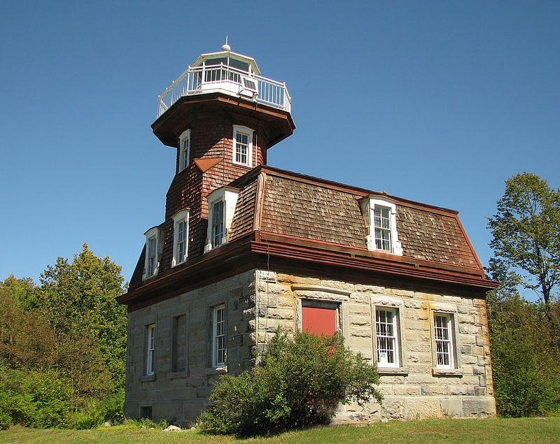 bluff point light valcour island