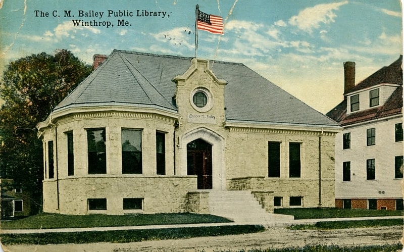 charles m bailey public library winthrop