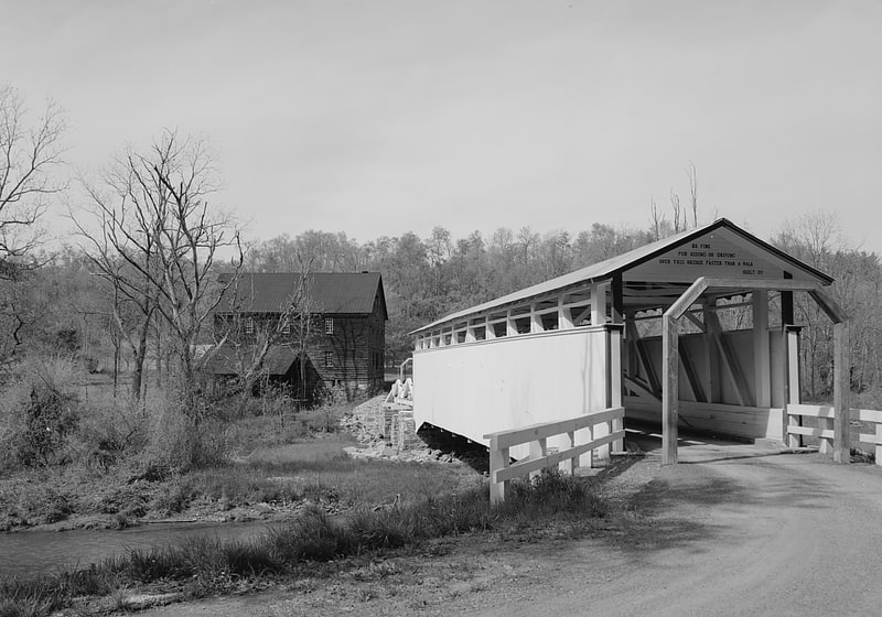 jacksons mill covered bridge breezewood