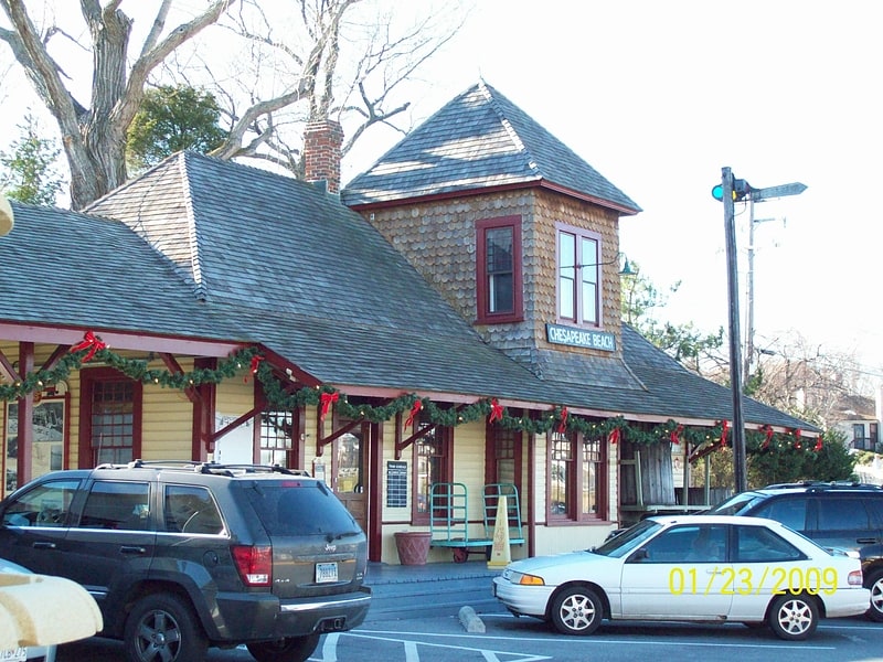 chesapeake beach railway station