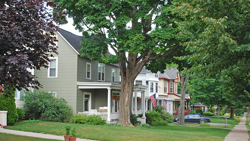 Arch and Ridge Streets Historic District